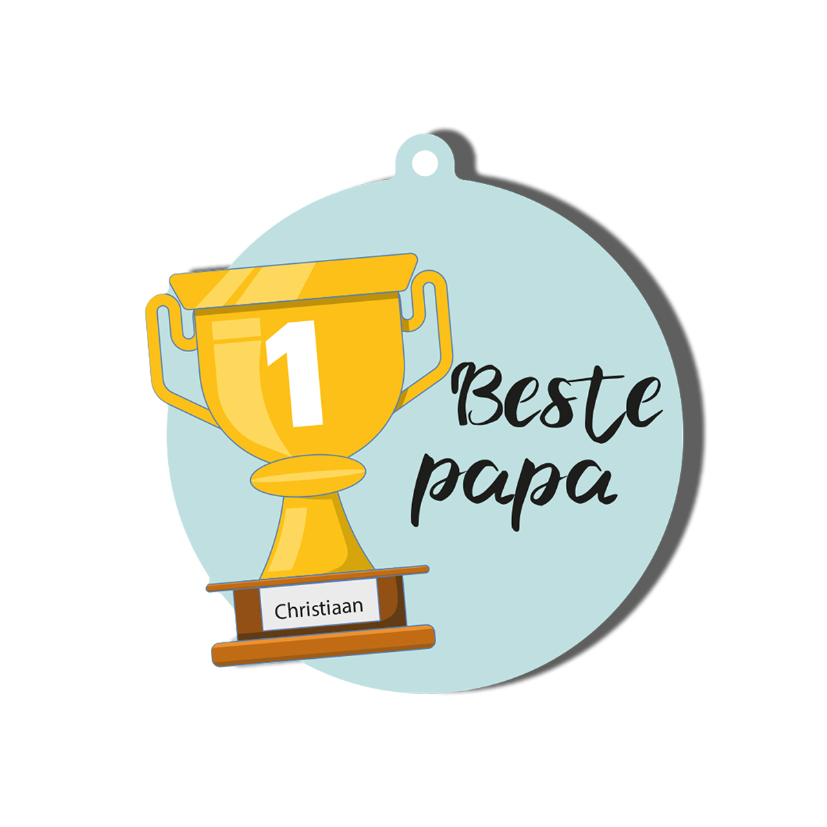 medaille trofee beste papa