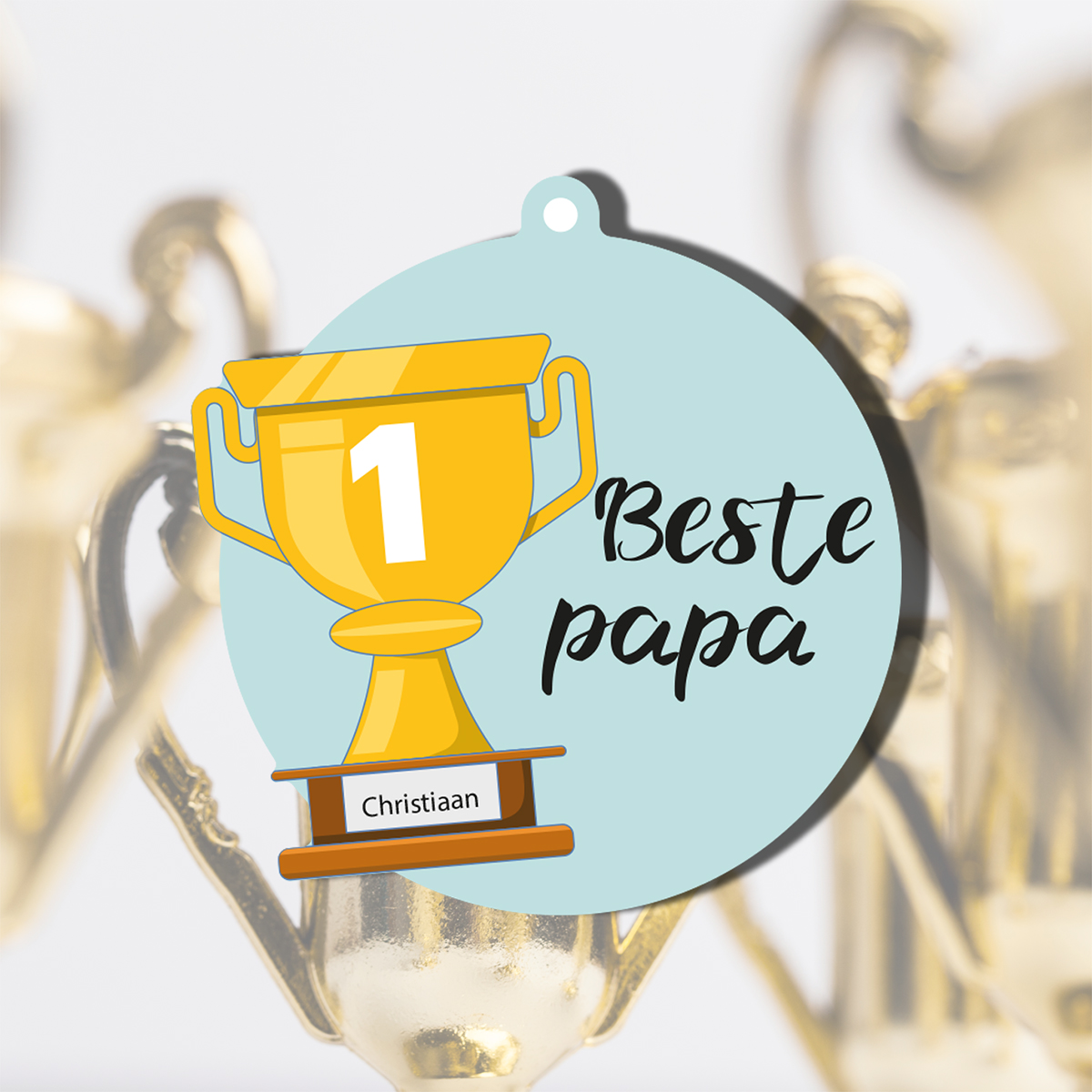 medaille trofee beste papa