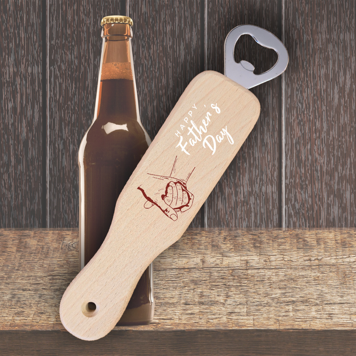 bier opener met eigen opdruk