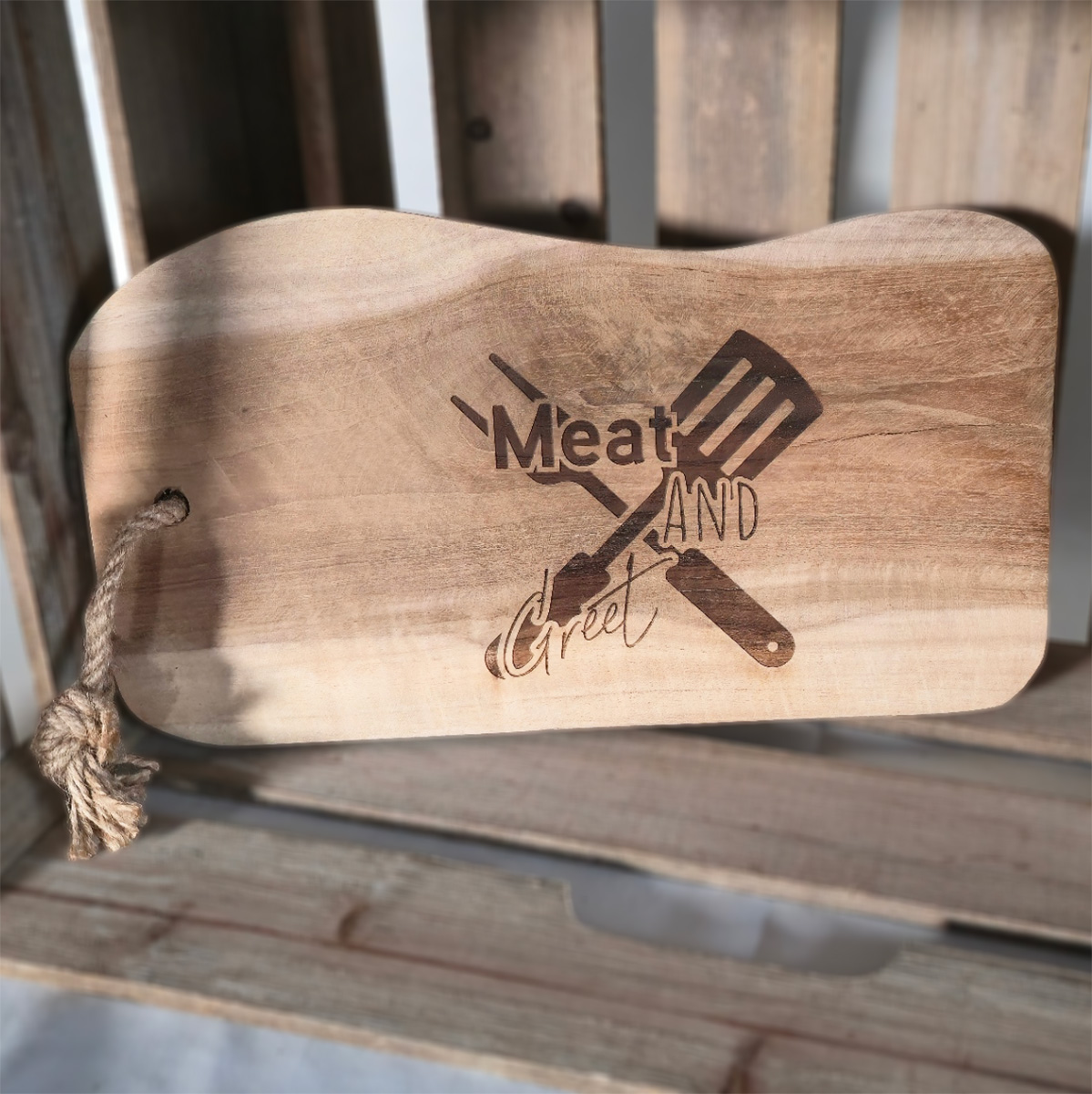 Meat and greet hapjes borrelplank