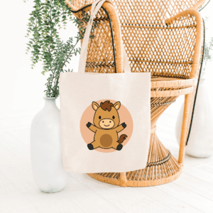 canvas tas pony