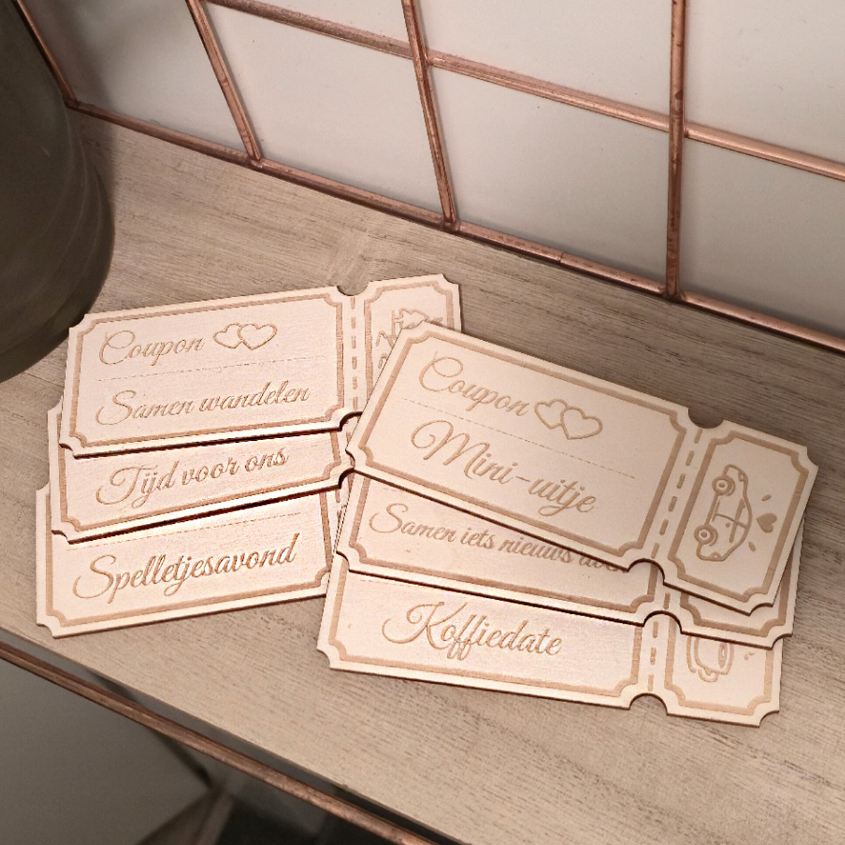 Quality time coupons set van 6