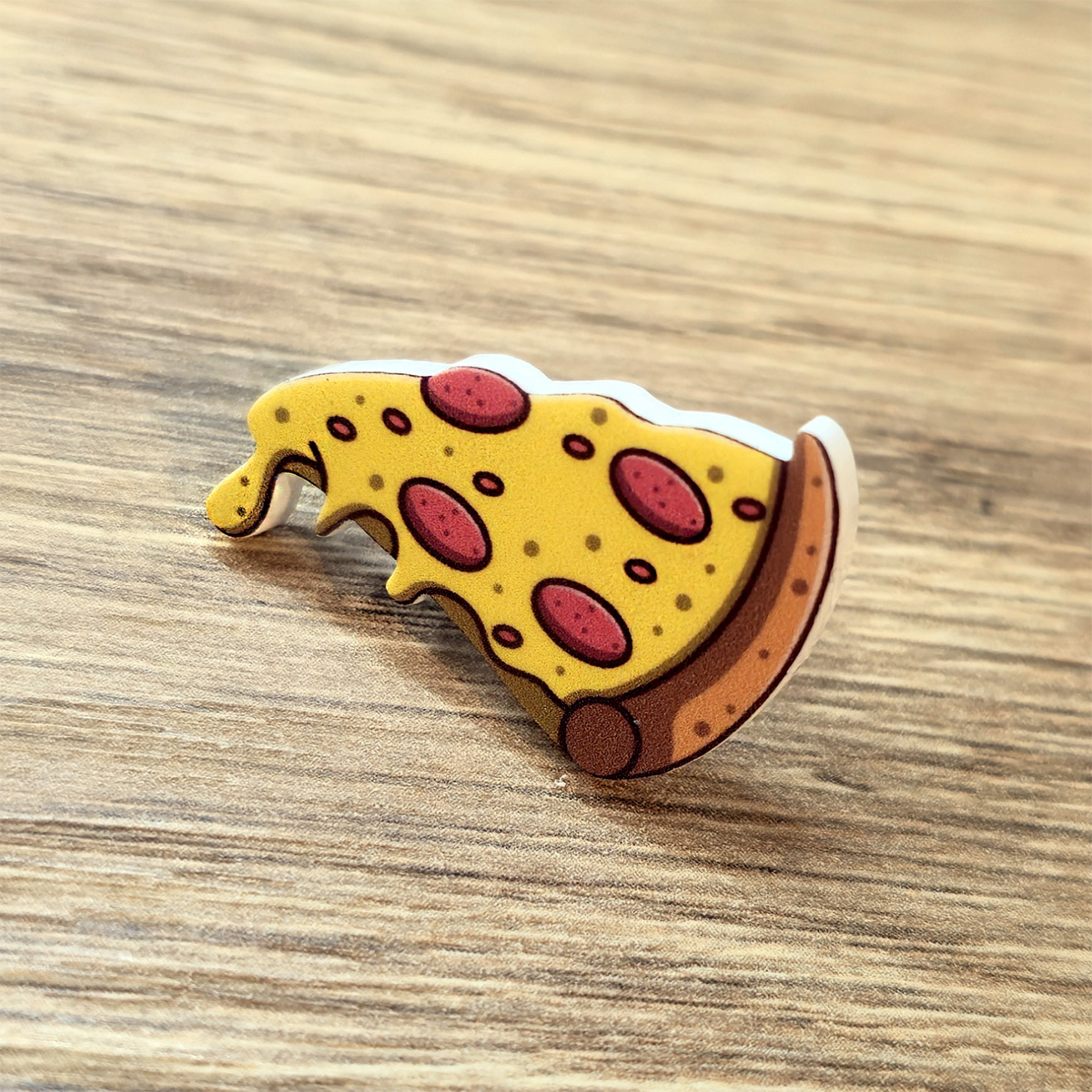 custom made pin pizza punt