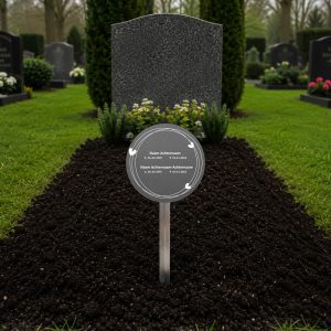 tijdelijke grafmarkeerder met eigen tekst of ontwerp