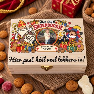 Mijn eigen snoepdoosje voor de sinterklaas intocht